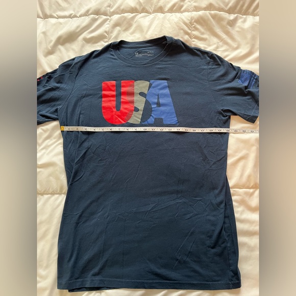 Under Armour USA HEATGEAR Tee - Picture 2 of 6